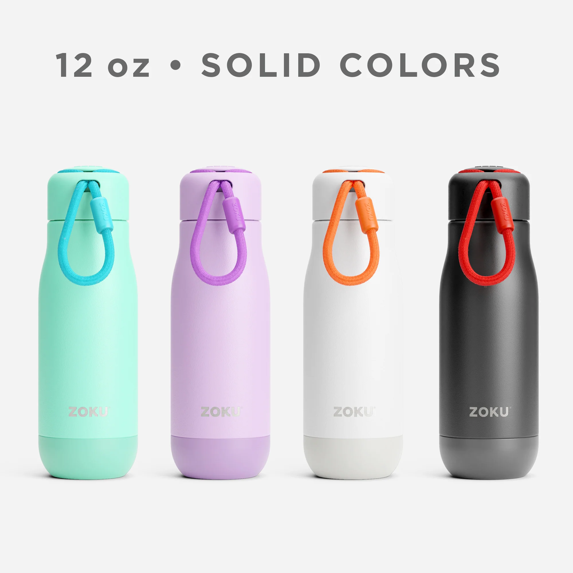 12oz Stainless Steel Bottle - Lavender - Image 5