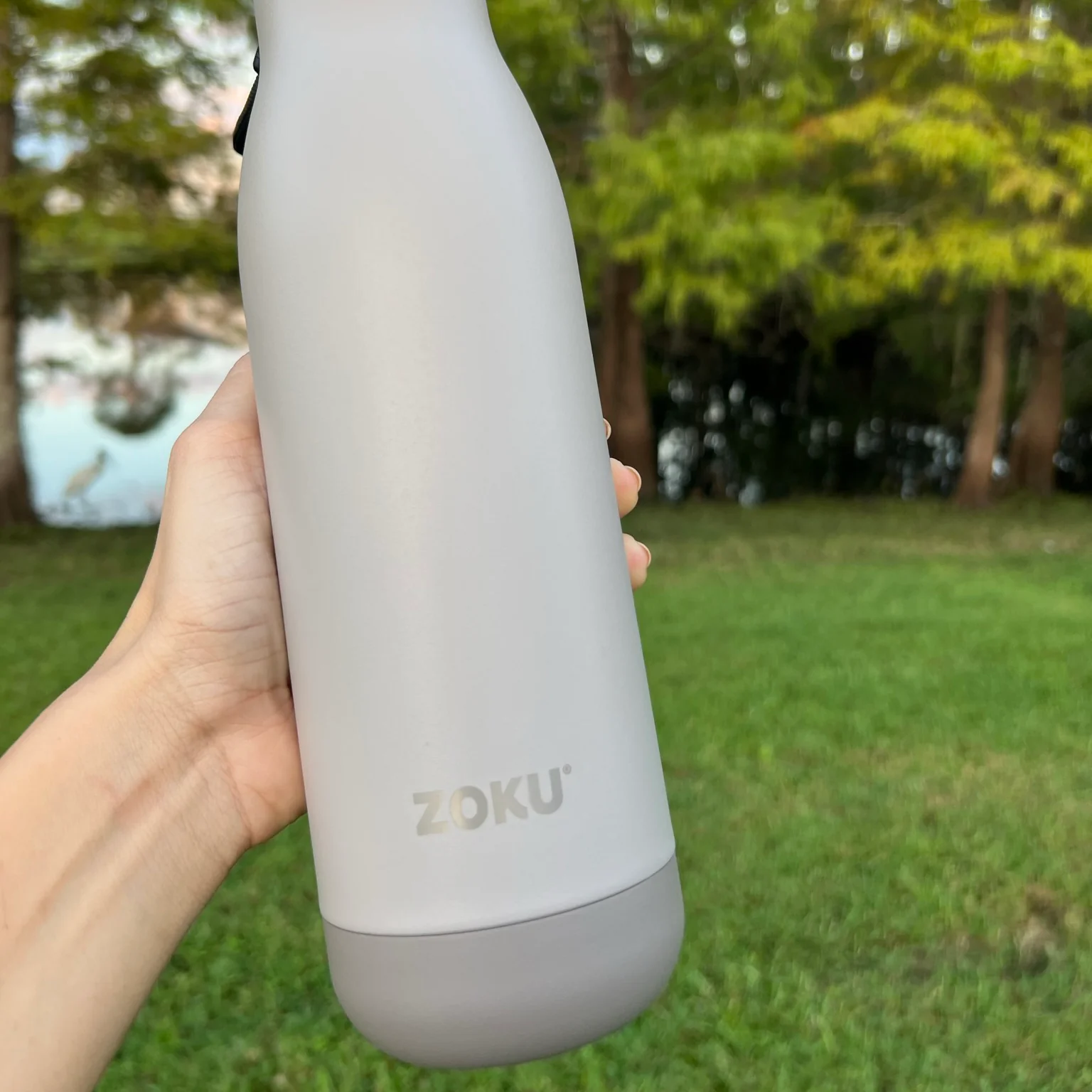 18oz Stainless Steel Bottle - Ash - Image 3