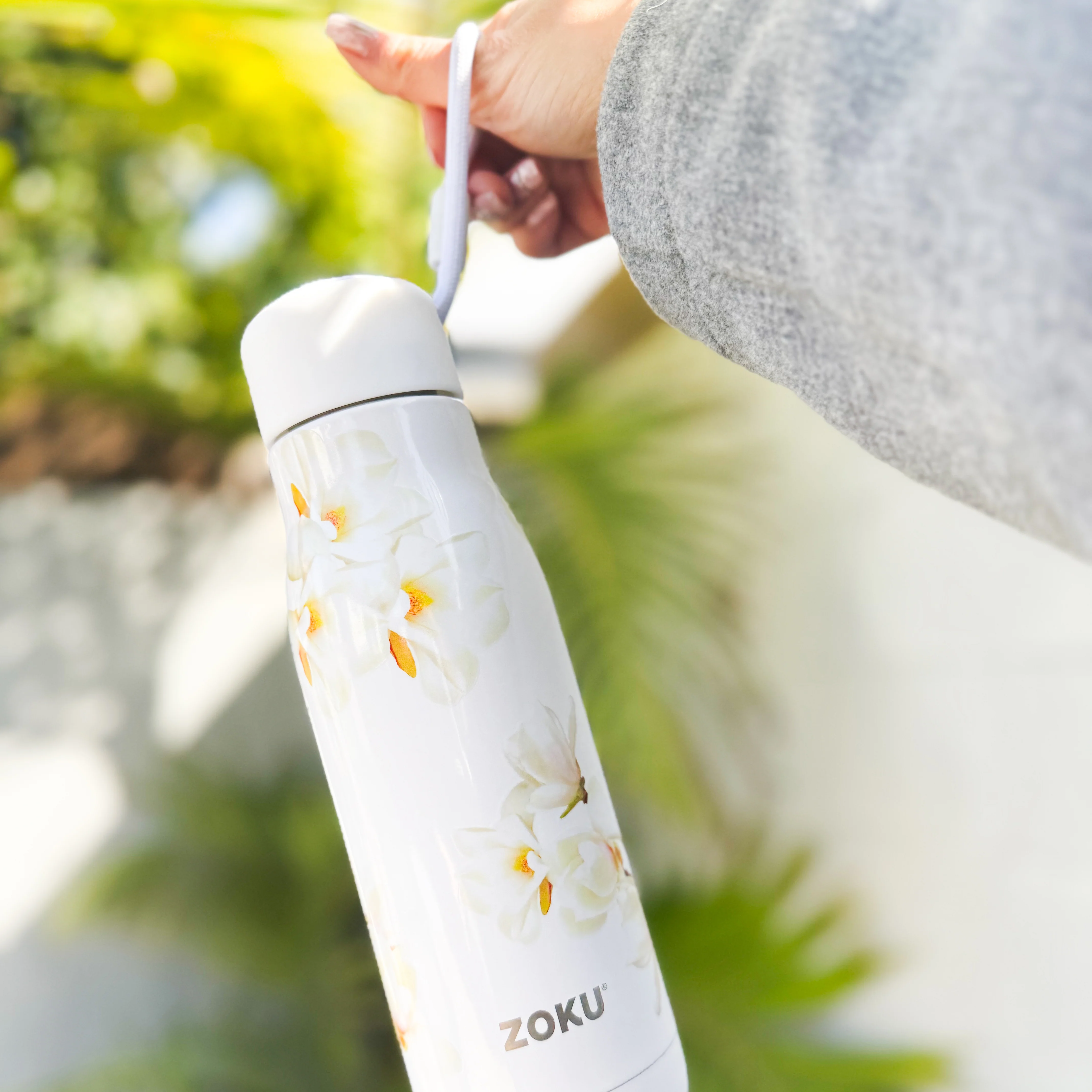 18oz Stainless Steel Bottle - Vintage Magnolia - Image 3