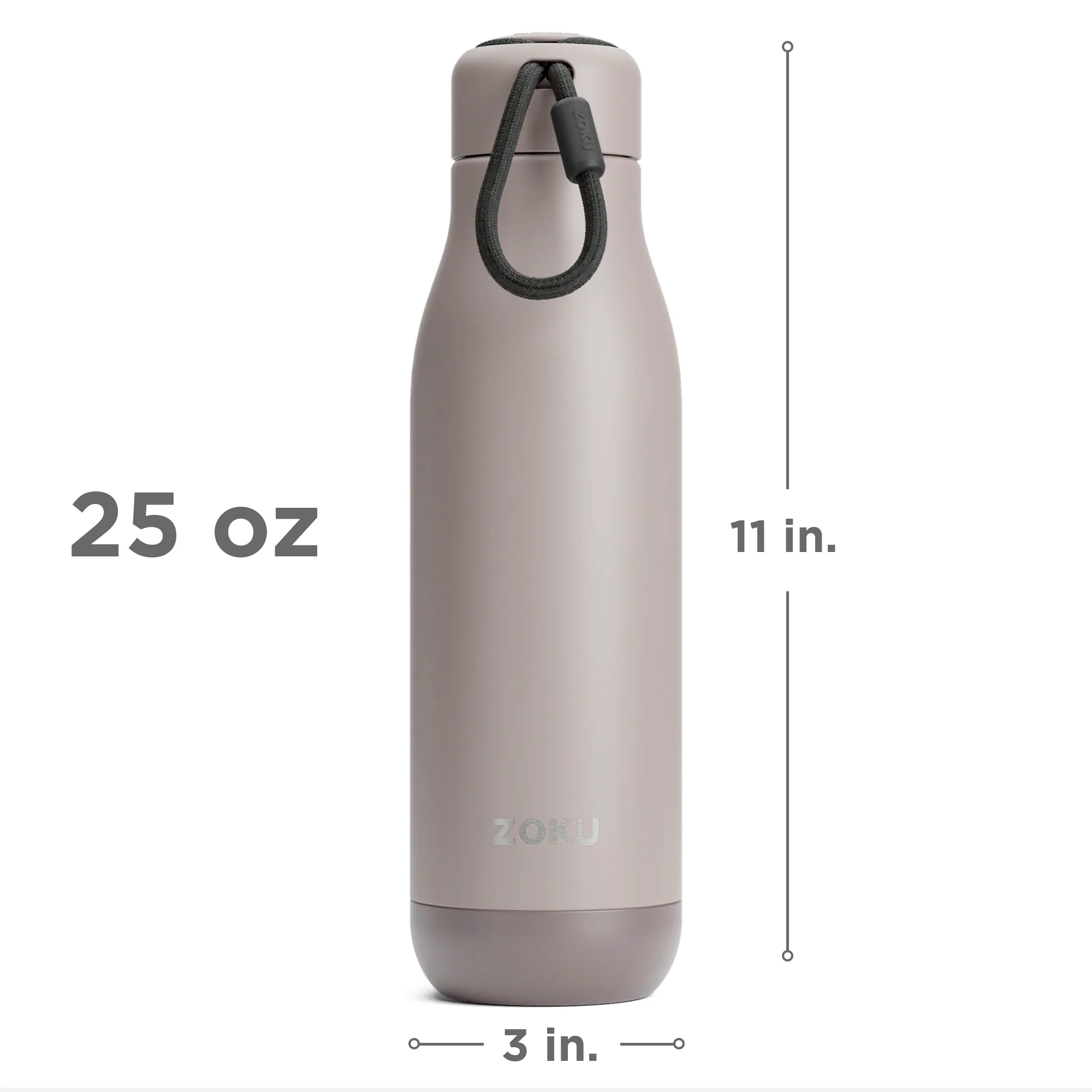 25oz Stainless Steel Bottle - Ash - Image 5