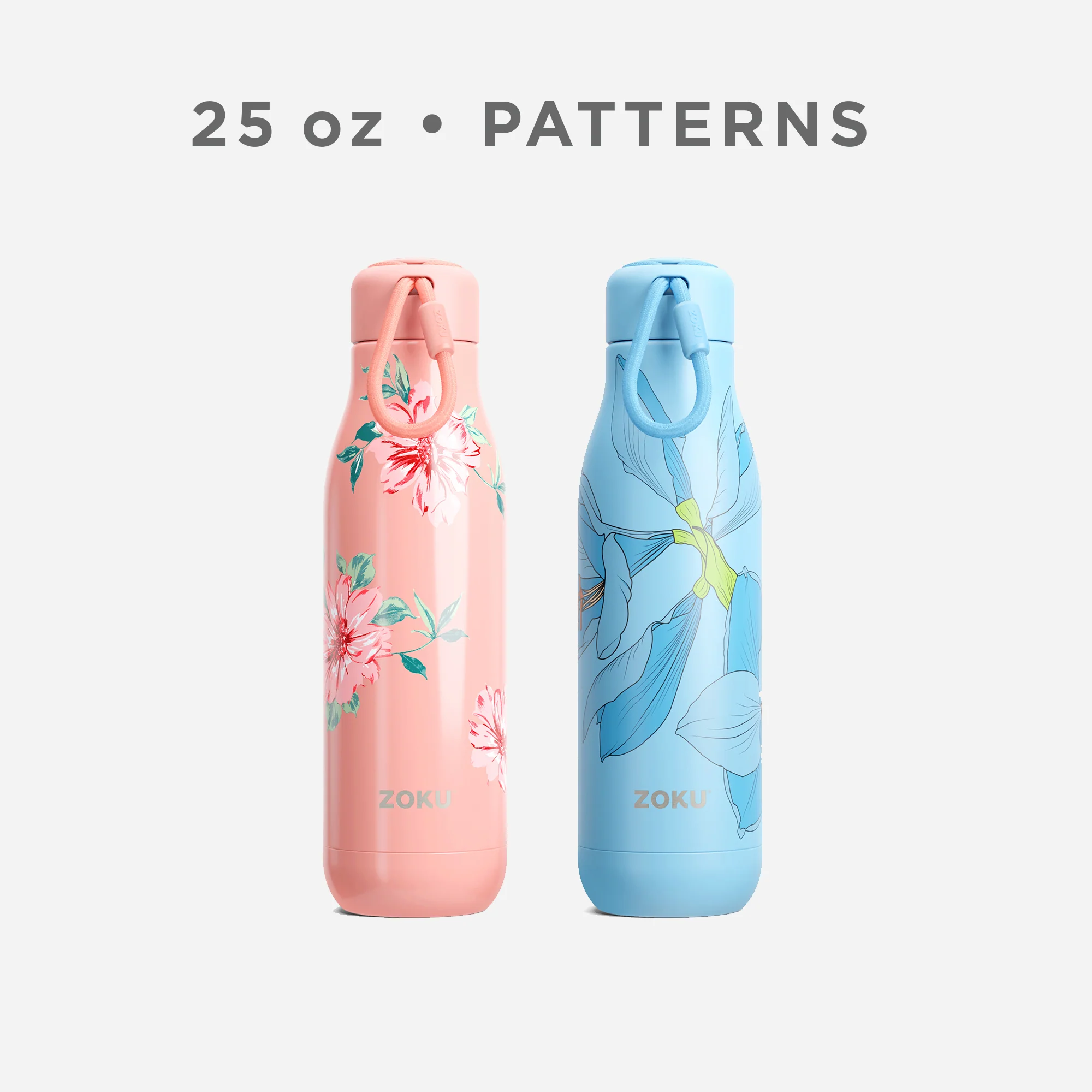 25oz Stainless Steel Bottle - Rose Petal Pink - Image 4
