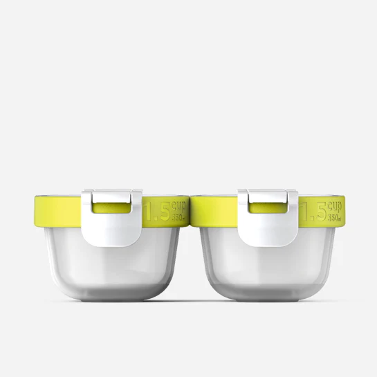 4 Piece Neat Stack Snack Set - Image 4