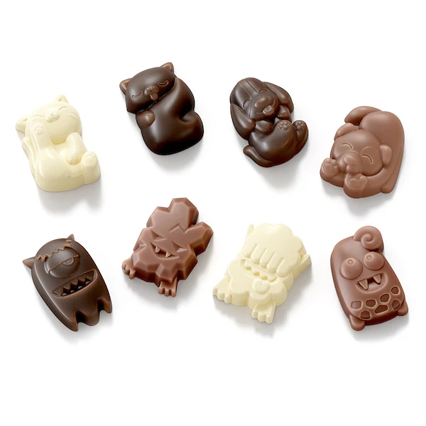 Cat & Dog And Monsters Chocolate Mold Set - Image 2
