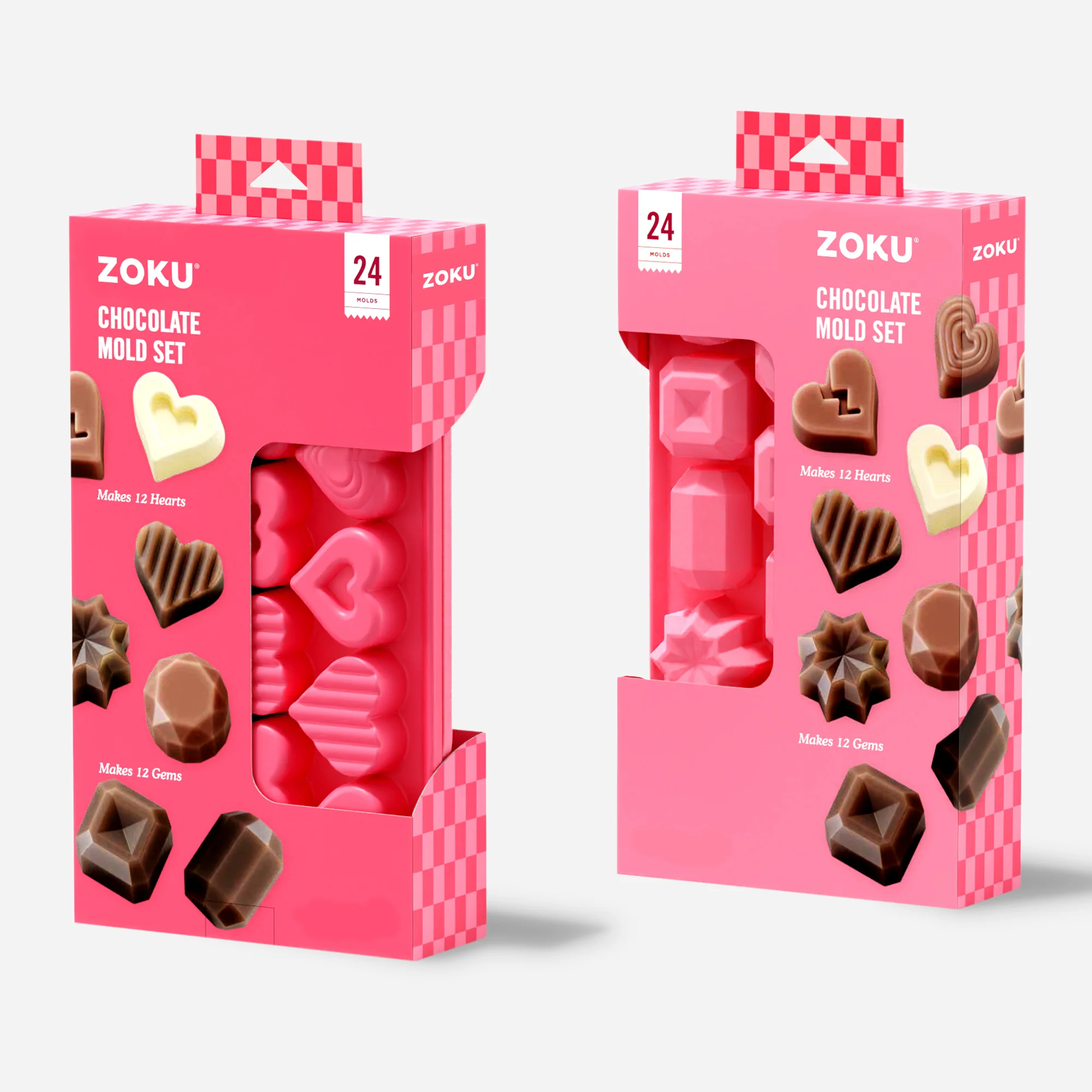 Heart & Gem Chocolate Mold Set - Image 3