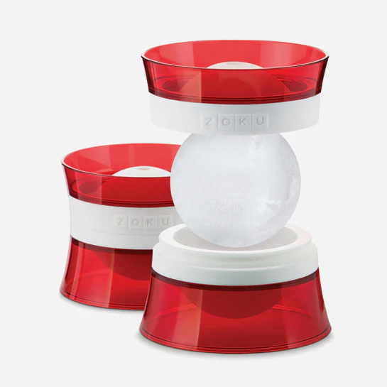 Ice Ball Molds - Red