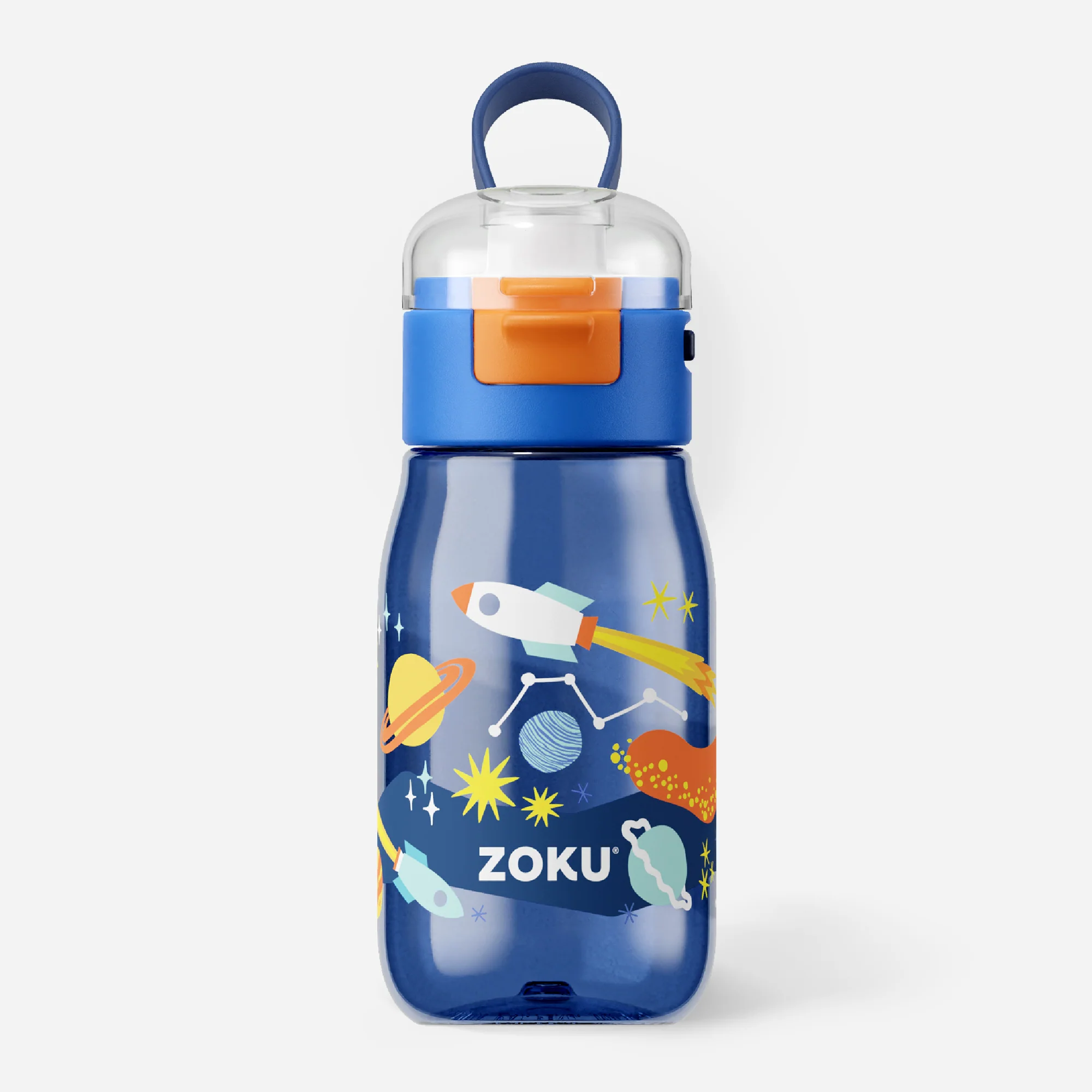 Kids Flip Gulp Bottle - Blue Space
