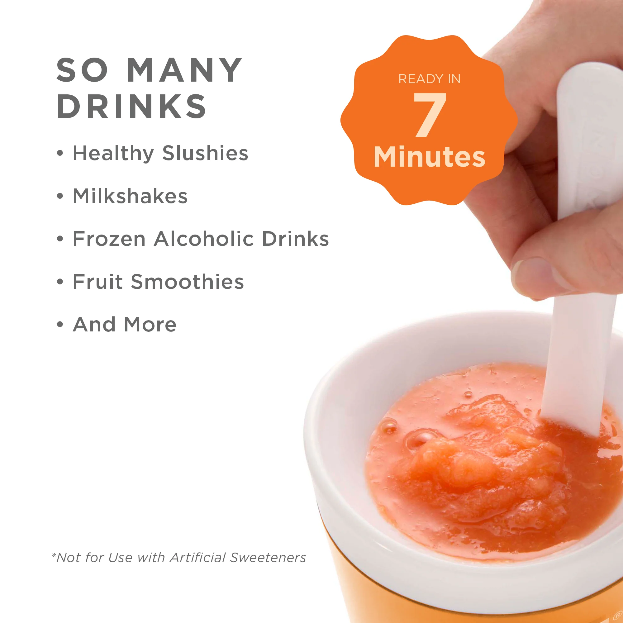 Slush & Shake Maker - Orange - Image 4