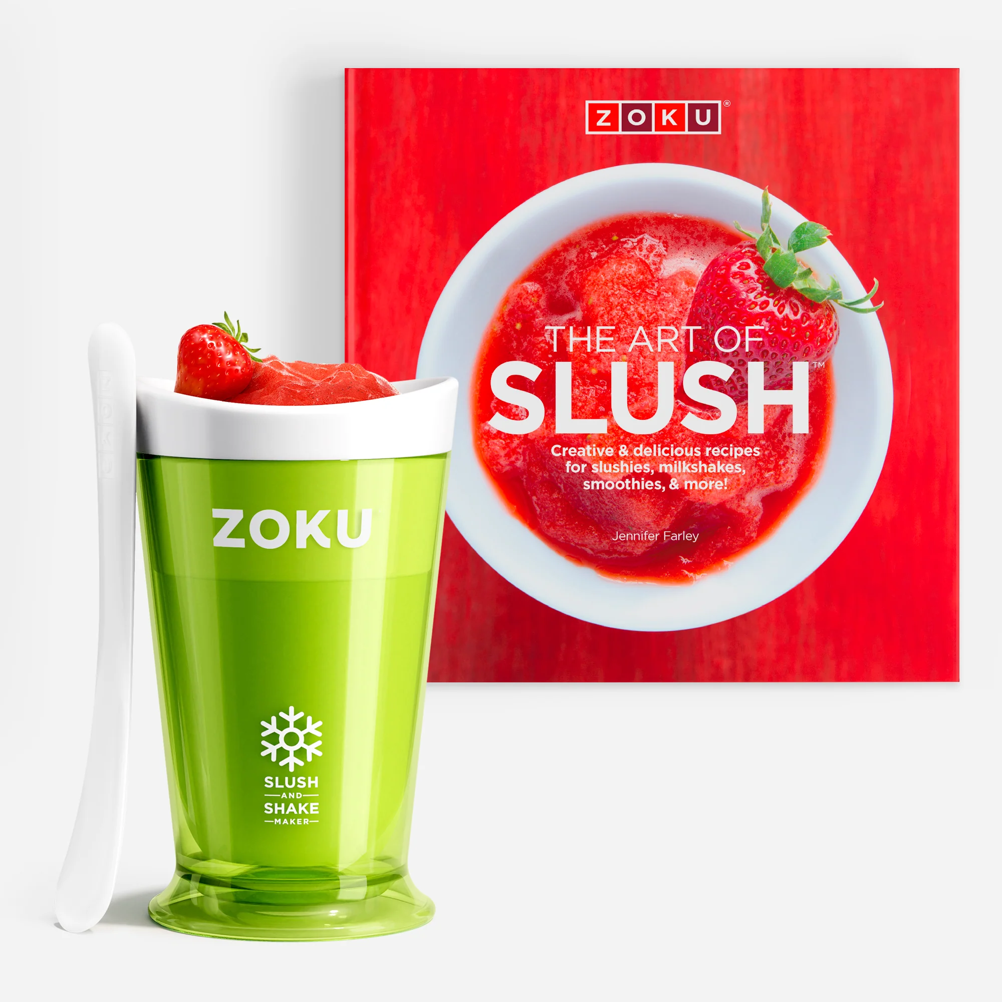 Slush & Shake Maker & Recipe Book Bundle